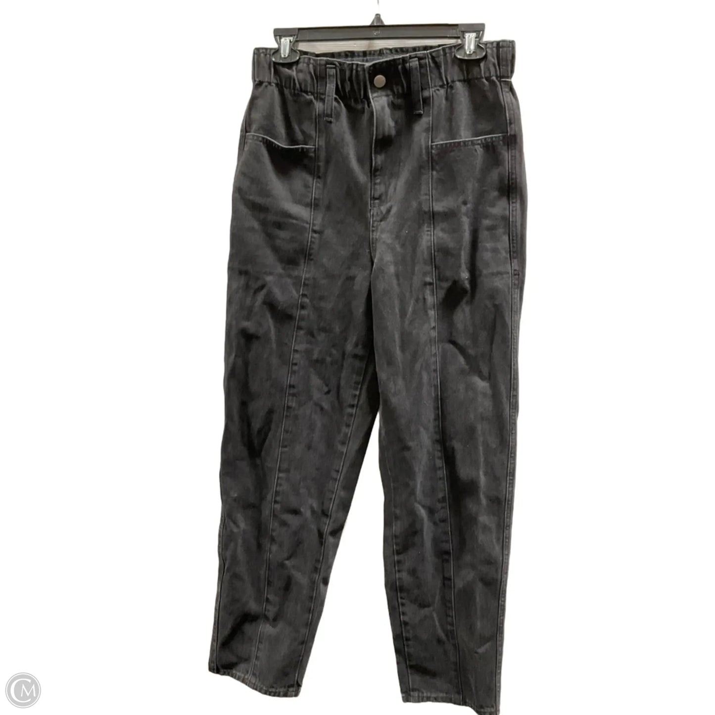 Jeans Straight By Madewell In Black, Size: S