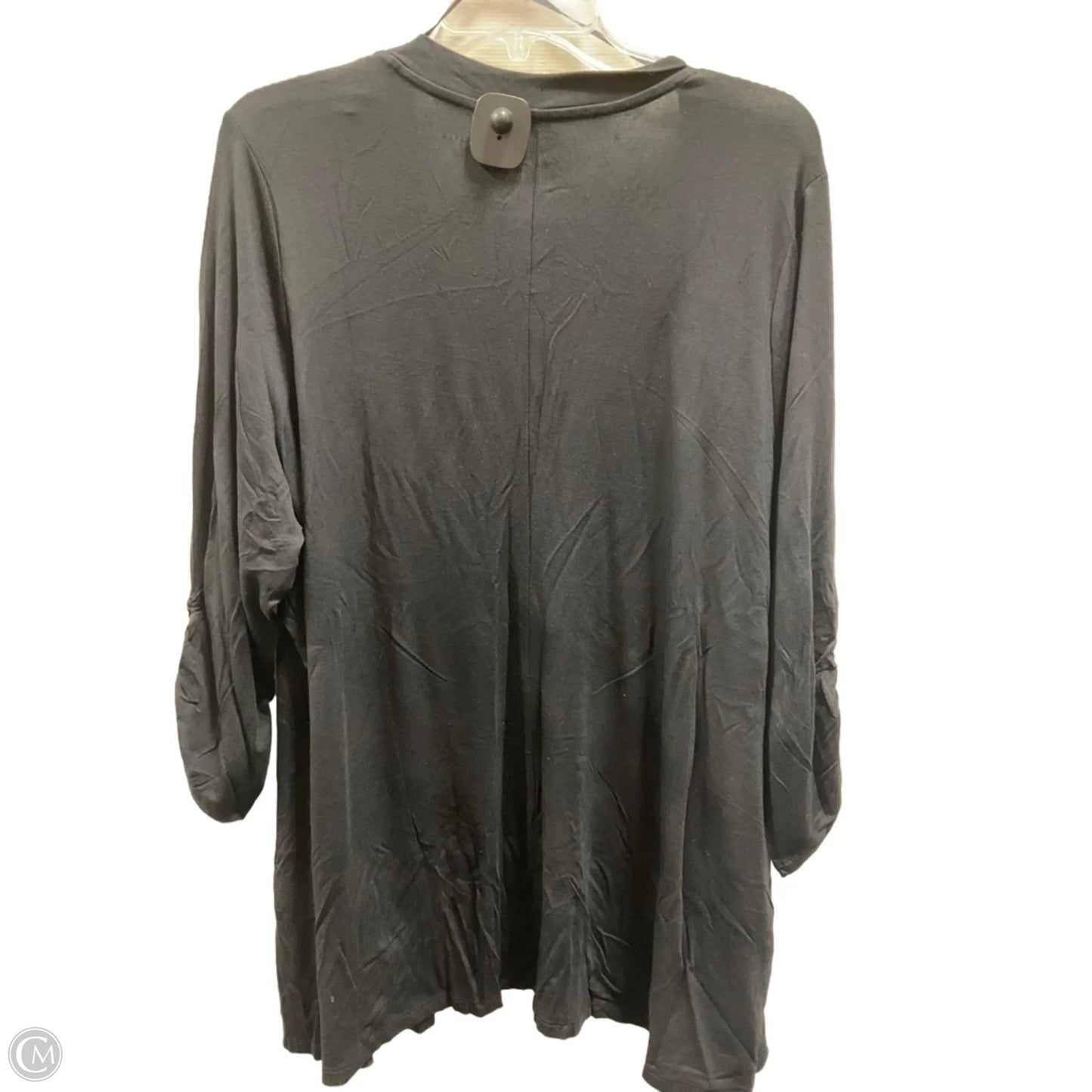 Cardigan By Lane Bryant In Black, Size: 2x