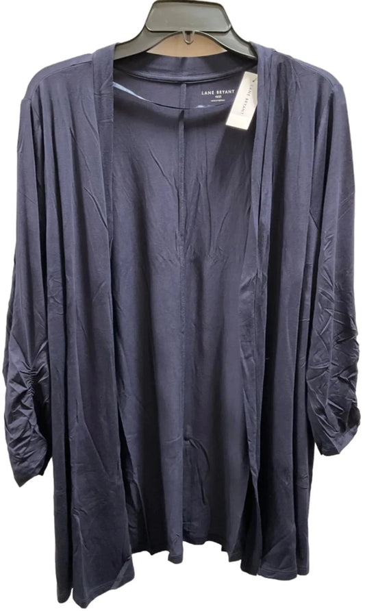 Cardigan By Lane Bryant In Navy, Size: 2x