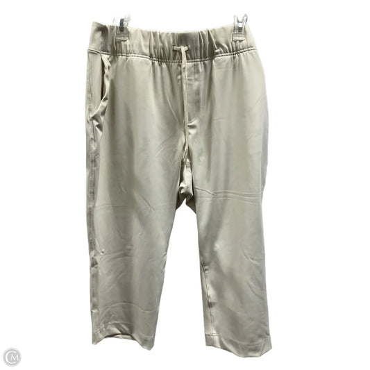Athletic Pants By Lane Bryant In Tan, Size: Xl