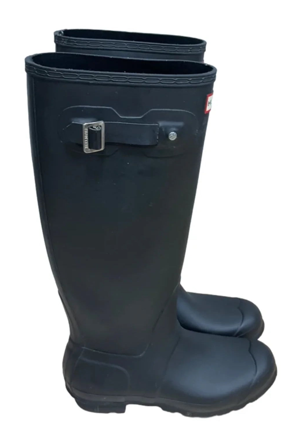 Boots Rain By Hunter In Black, Size: 10