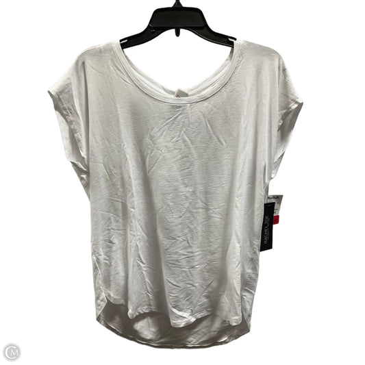 Top Short Sleeve Basic By Rachel Zoe In White, Size: M