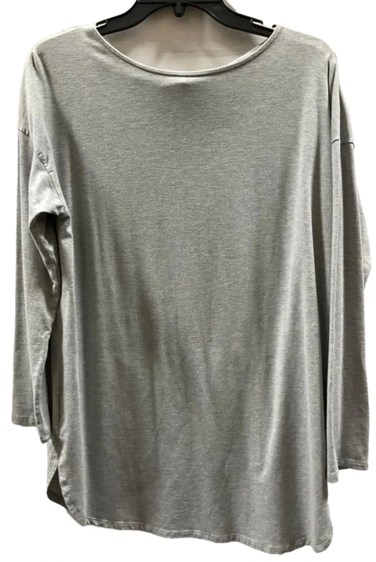 Top Long Sleeve Basic By J. Jill In Grey, Size: M