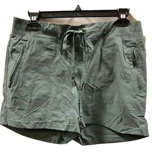 Athletic Shorts By Marika In Green, Size: M