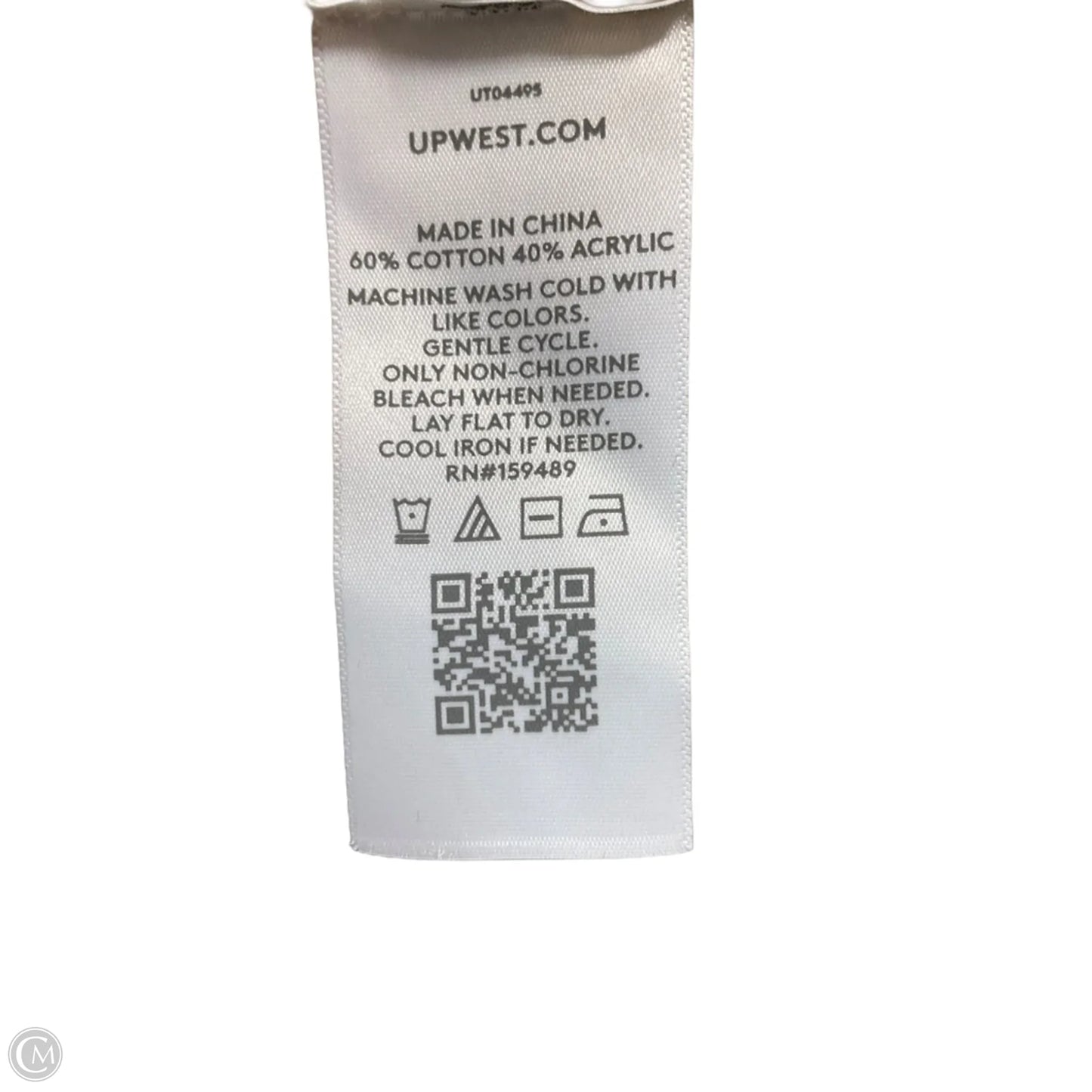 Cardigan By Upwest In Cream, Size: L