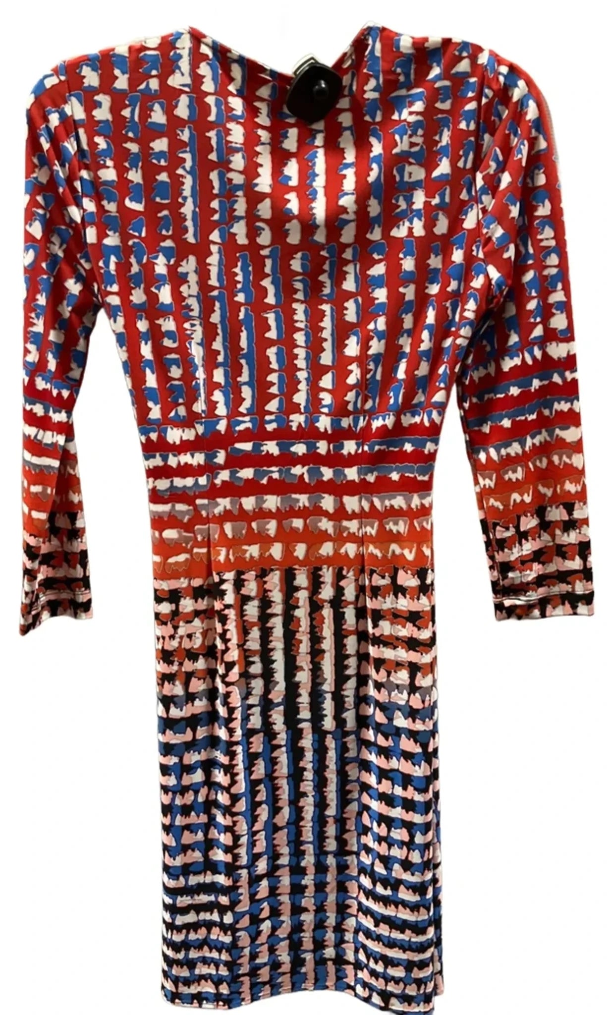 Dress Casual Short By Bcbgmaxazria In Red & White, Size: S