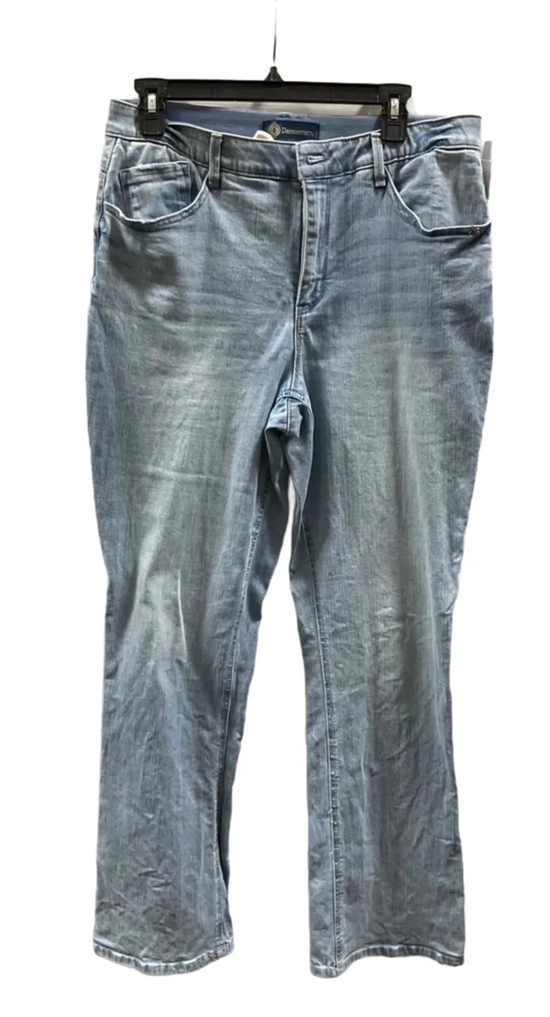 Jeans Flared By Democracy In Blue Denim, Size: 12