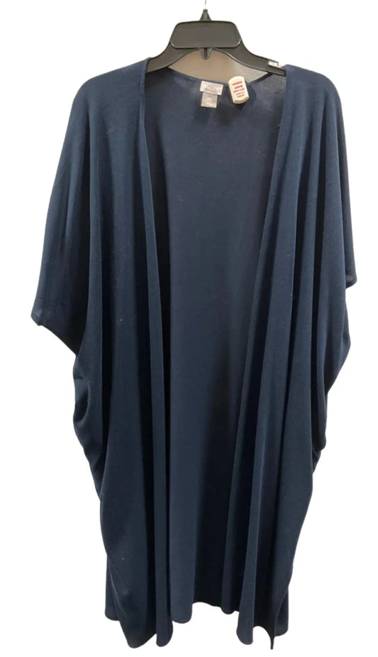 Cardigan By Chicos In Navy, Size: L
