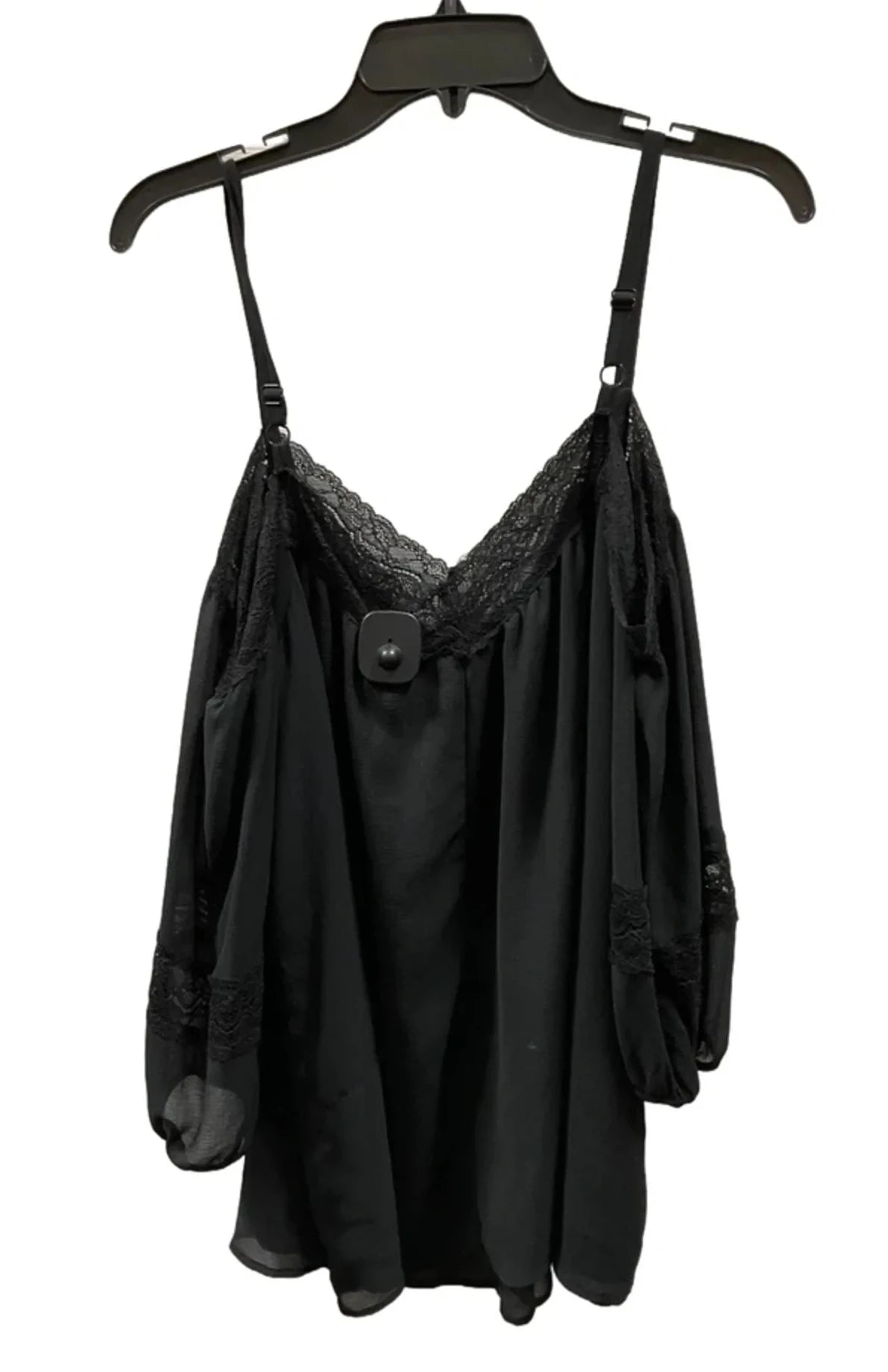 Top Short Sleeve By Torrid In Black, Size: 2x