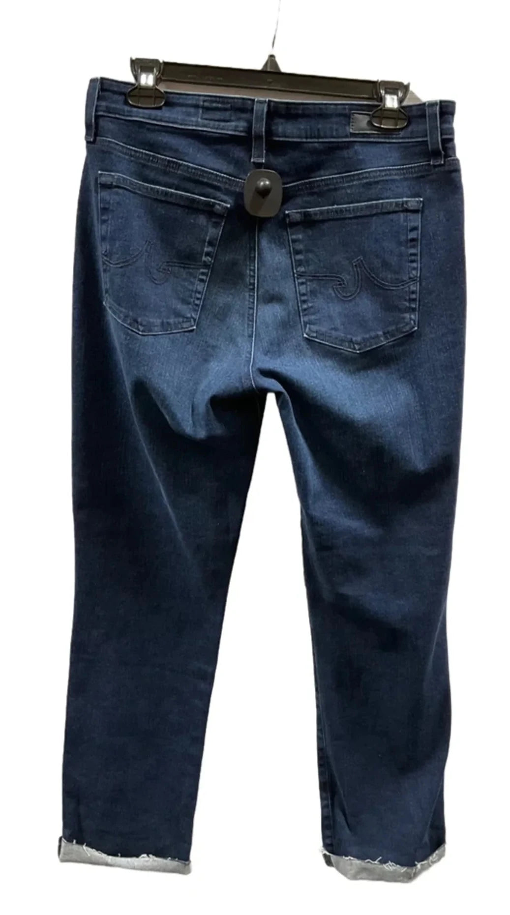 Jeans Straight By Adriano Goldschmied In Blue Denim, Size: 8