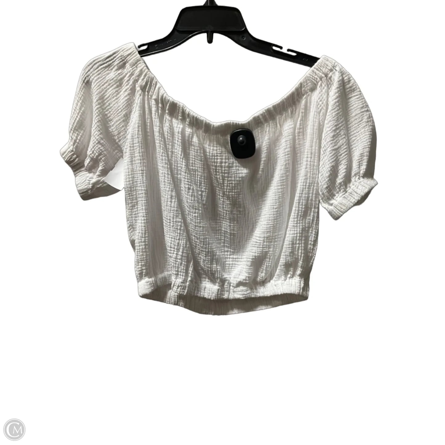Top Short Sleeve By Joie In White, Size: M