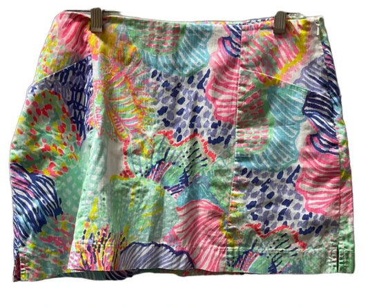 Skirt Designer By Lilly Pulitzer In Multi-colored, Size: L
