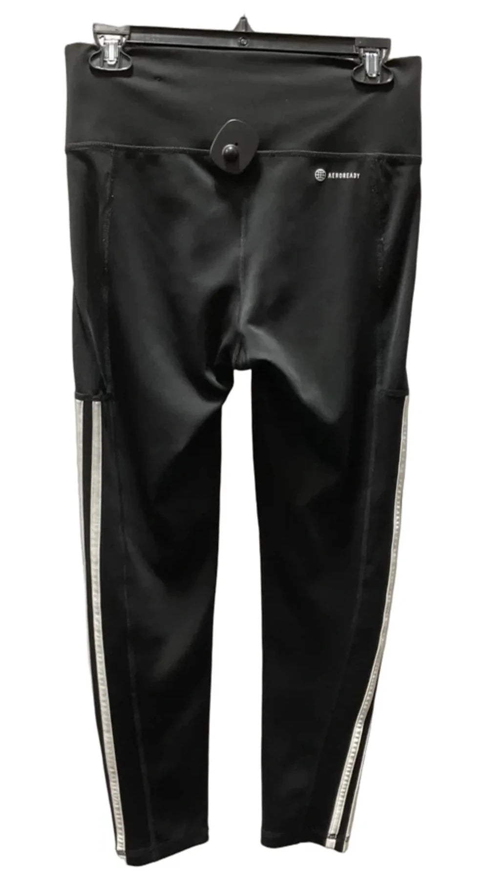 Athletic Leggings By Adidas In Black, Size: M