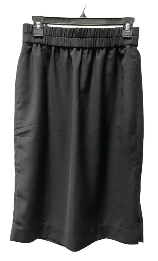 Skirt Midi By J. Crew In Black, Size: Xs