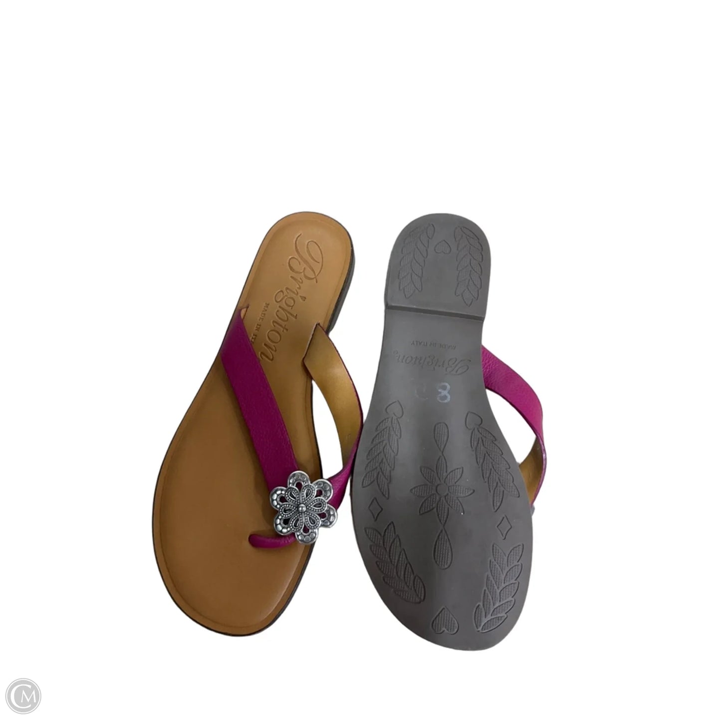 Sandals Flip Flops By Brighton In Pink, Size: 8