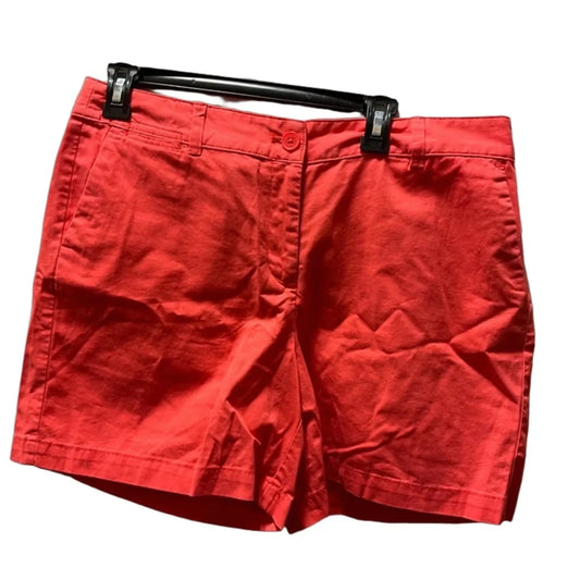 Shorts By Loft In Orange, Size: 12