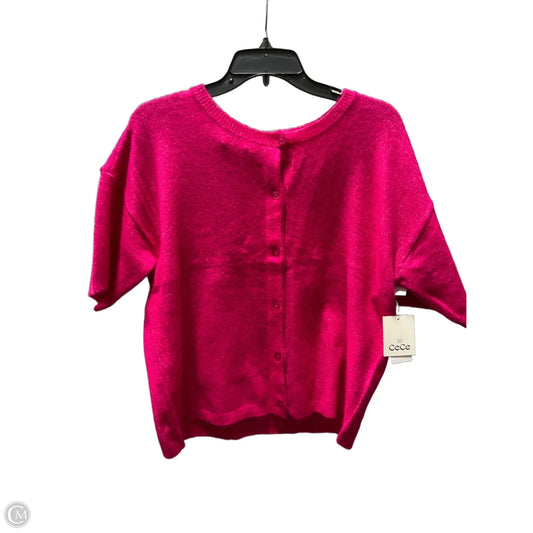 Sweater Short Sleeve By Cece In Pink, Size: M