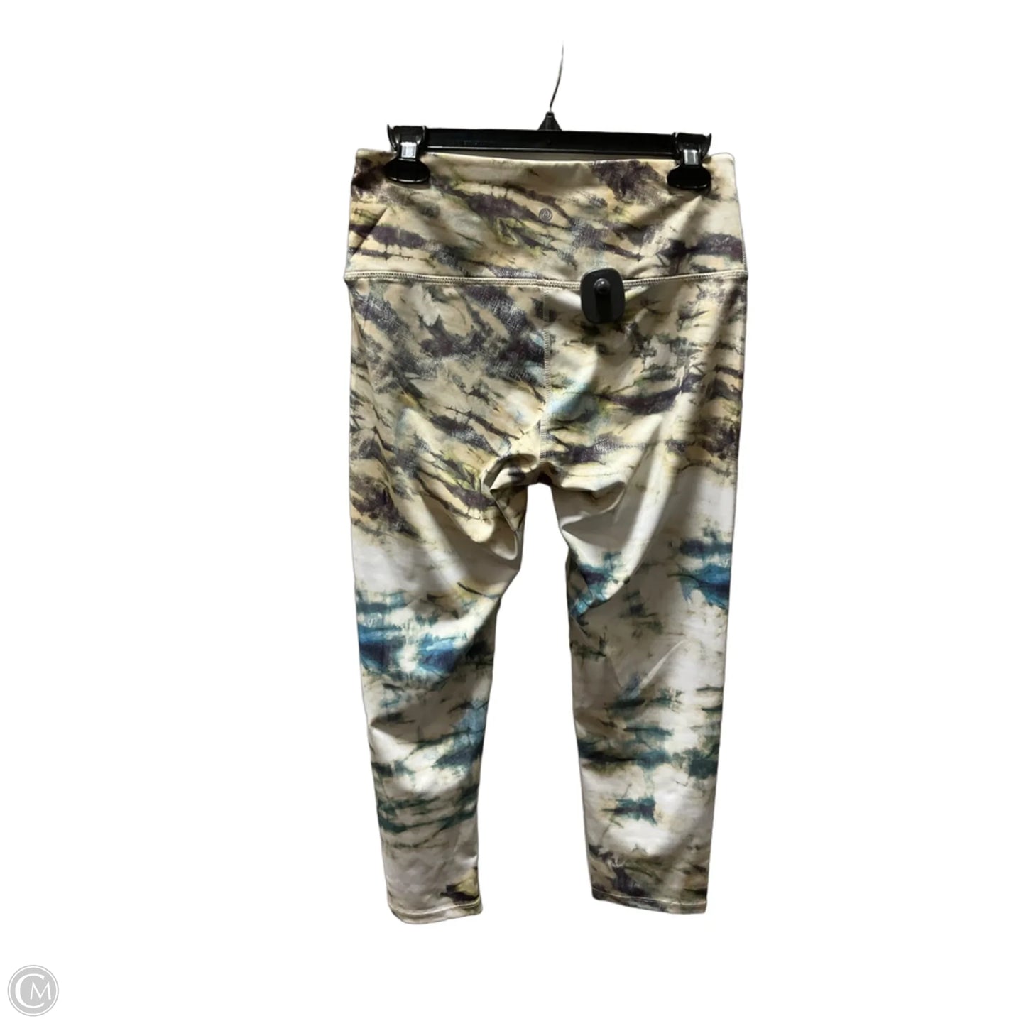 Athletic Leggings By Apana In Green, Size: M