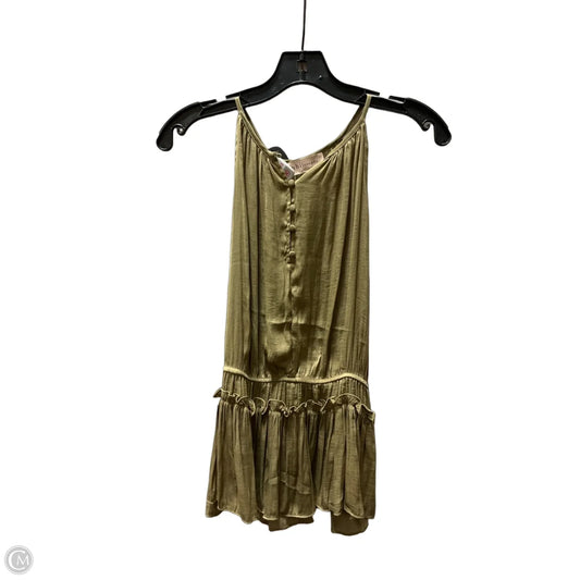 Top Sleeveless By Philosophy In Green, Size: M