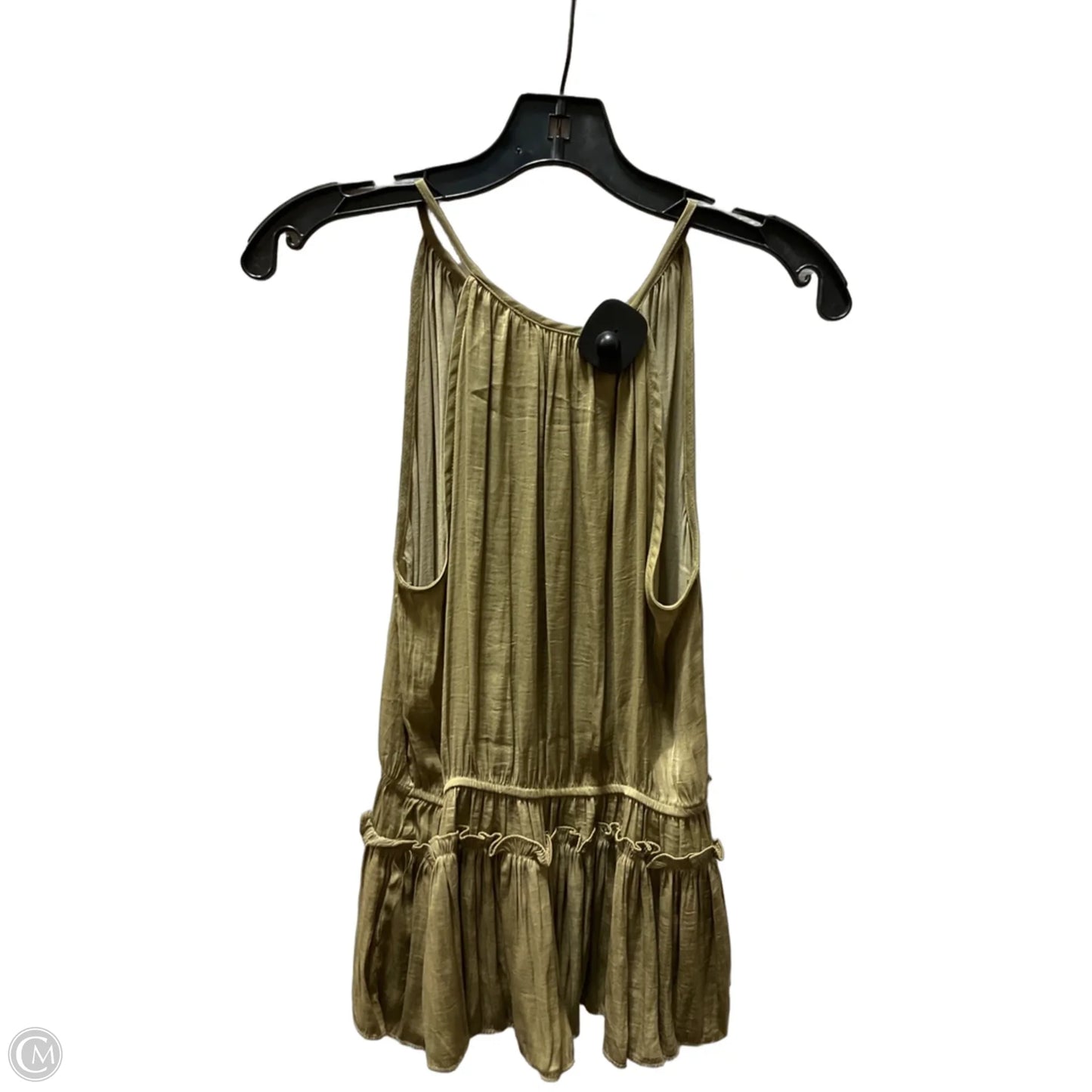 Top Sleeveless By Philosophy In Green, Size: M