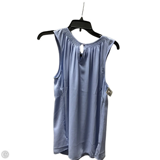 Top Sleeveless By Talbots In Blue, Size: 1x