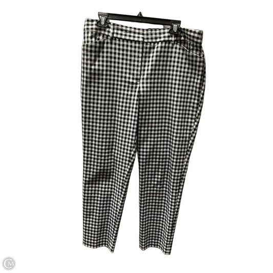 Pants Other By Talbots In Plaid Pattern, Size: 12
