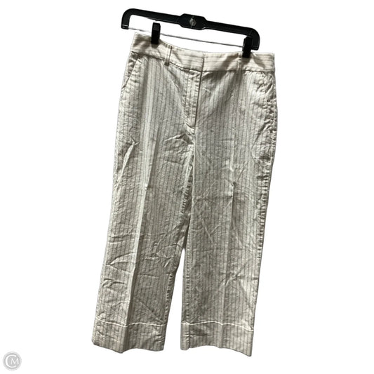 Pants Wide Leg By Loft In Striped Pattern, Size: 6p