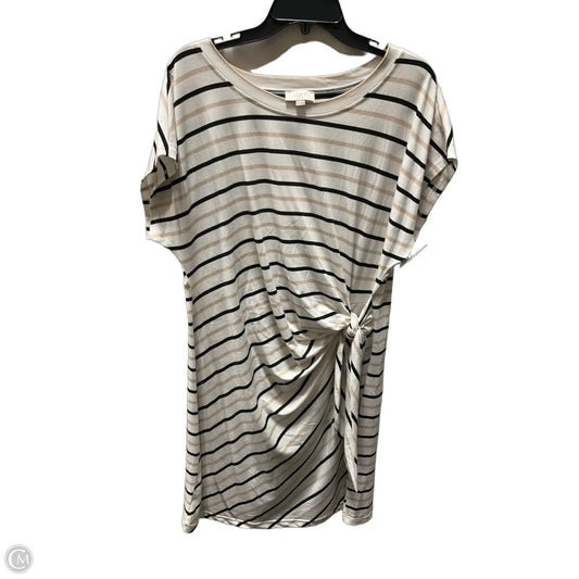 Dress Casual Short By Loft In Striped Pattern, Size: Xl
