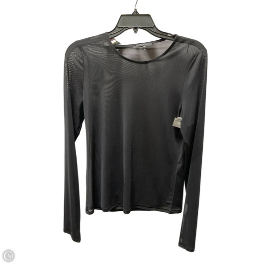Top Long Sleeve By Rag And Bone In Black, Size: M