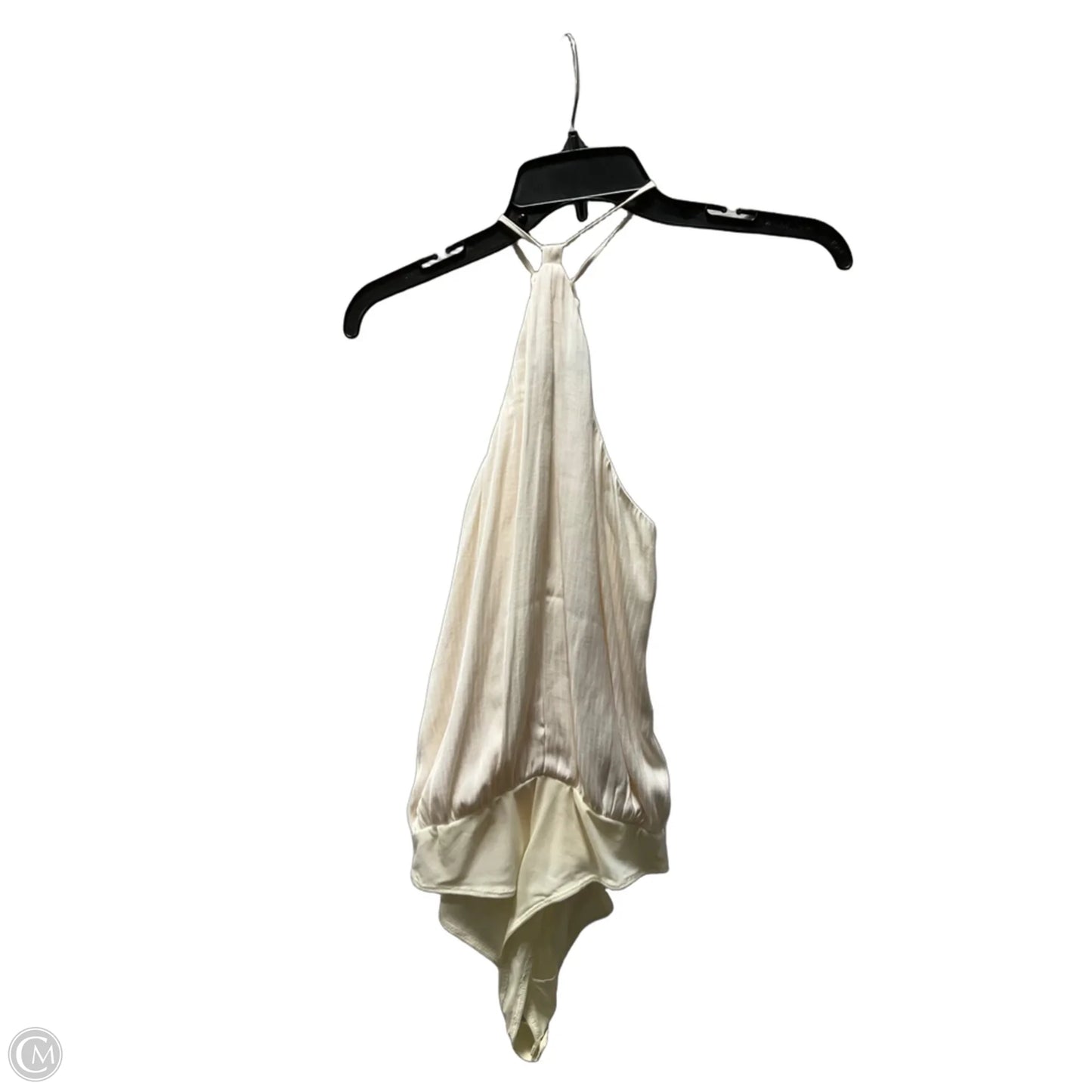 Top Sleeveless By Bcbgmaxazria In Cream, Size: M