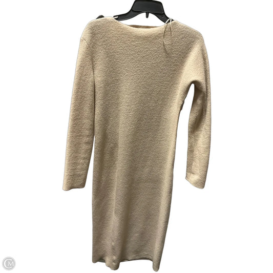 Dress Casual Maxi By Zara In Tan, Size: M