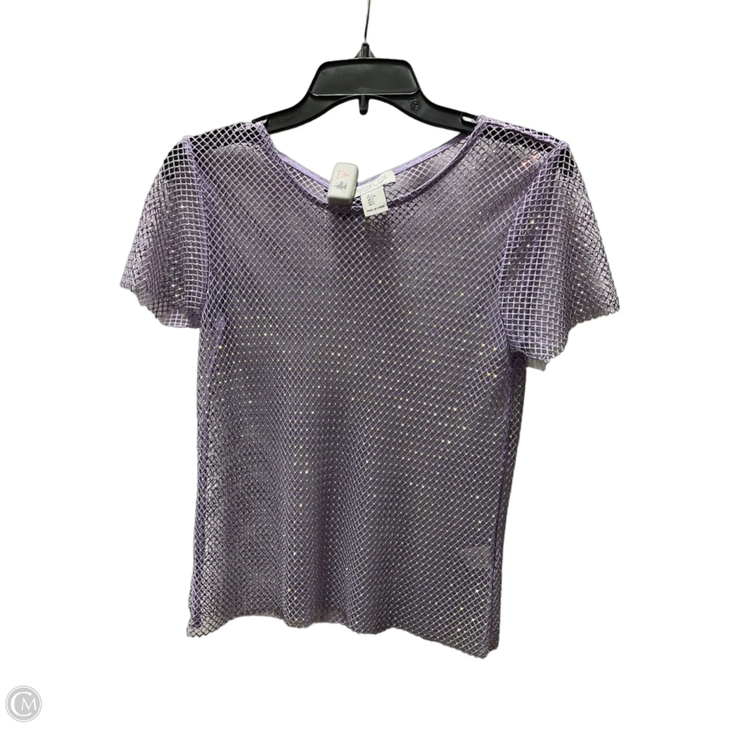 Top Short Sleeve By Rachel Zoe In Purple, Size: S