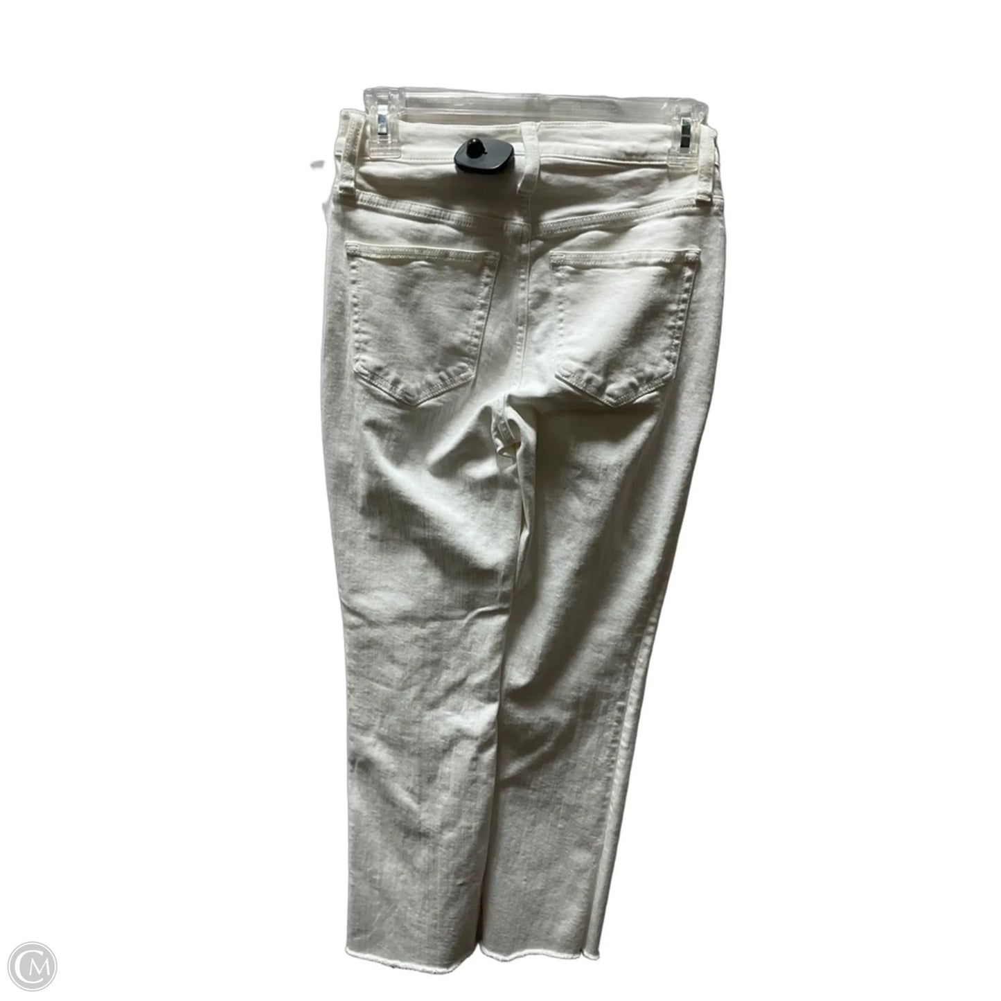 Jeans Cropped By J. Crew In White, Size: 2