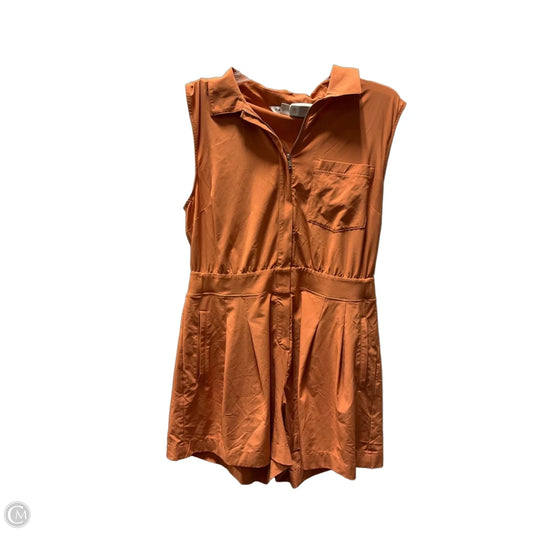 Athletic Shorts By Athleta In Orange, Size: 14p