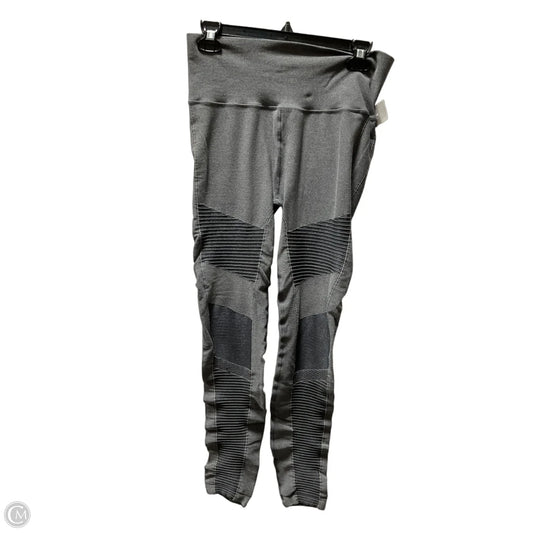 Athletic Leggings By Alo In Grey, Size: L
