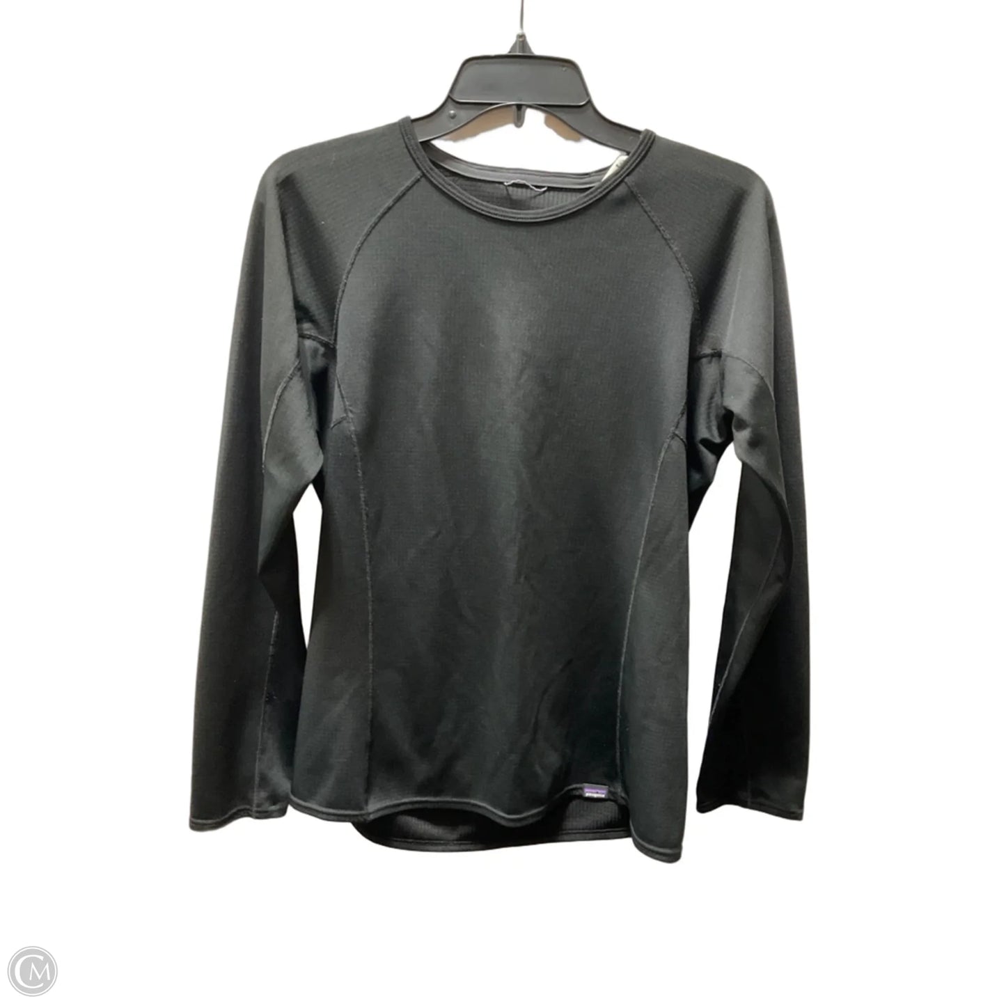 Athletic Top Long Sleeve Crewneck By Patagonia In Black, Size: M