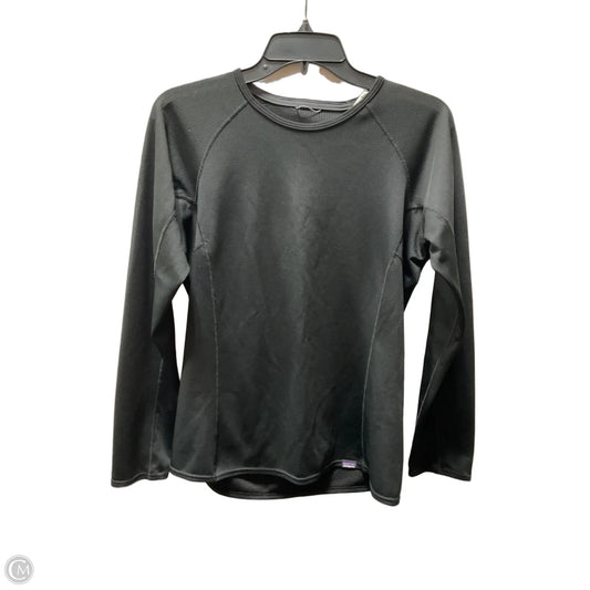 Athletic Top Long Sleeve Crewneck By Patagonia In Black, Size: M