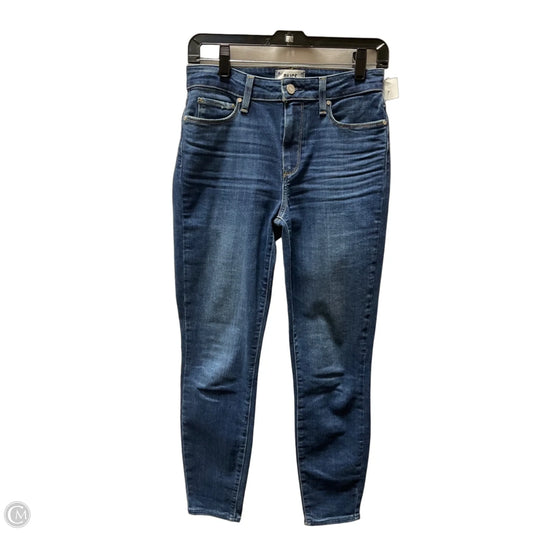Jeans Skinny By Paige In Blue Denim, Size: 4
