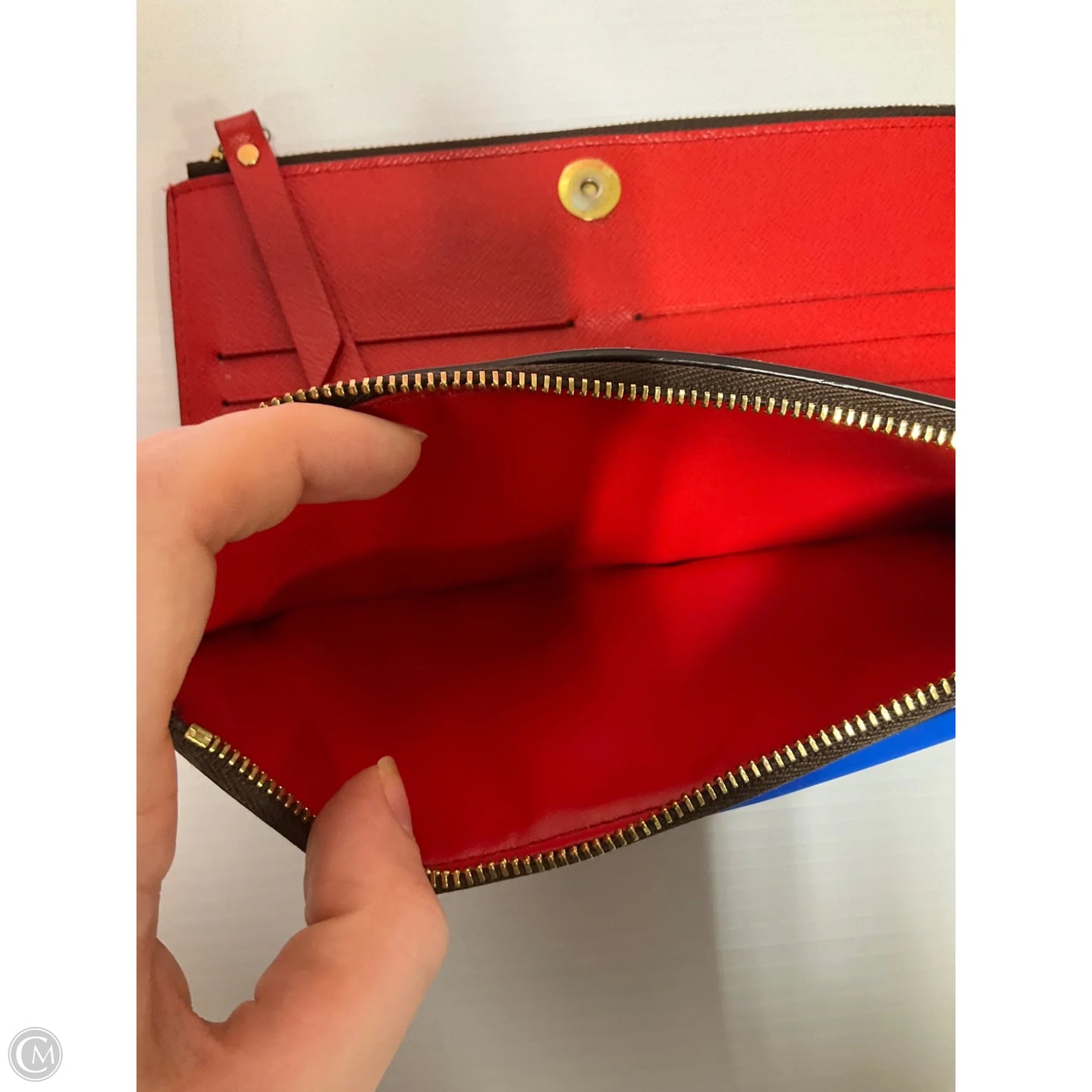 Wallet Luxury Designer By Louis Vuitton, Size: Large