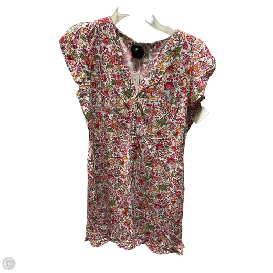 Dress Casual Short By Loft In Floral Print, Size: M