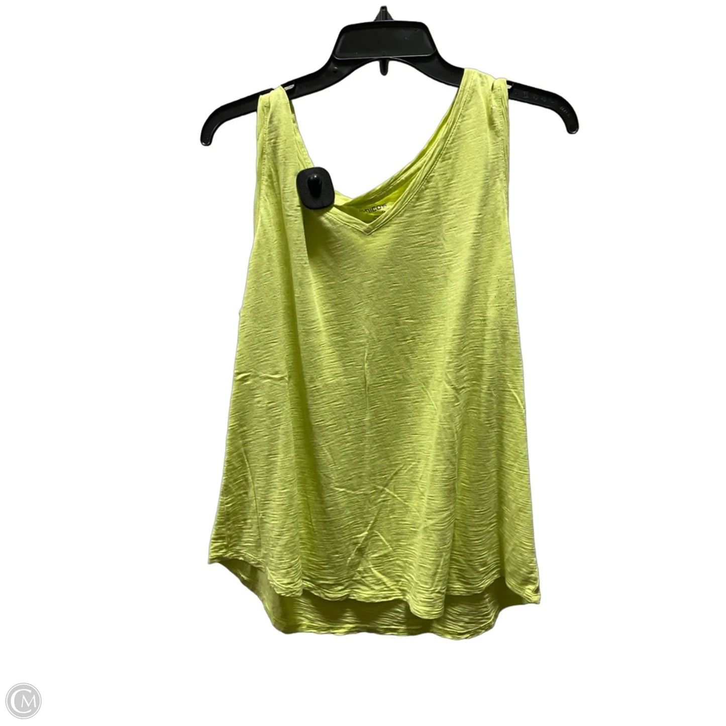 Top Sleeveless Basic By Chicos In Green, Size: Xl