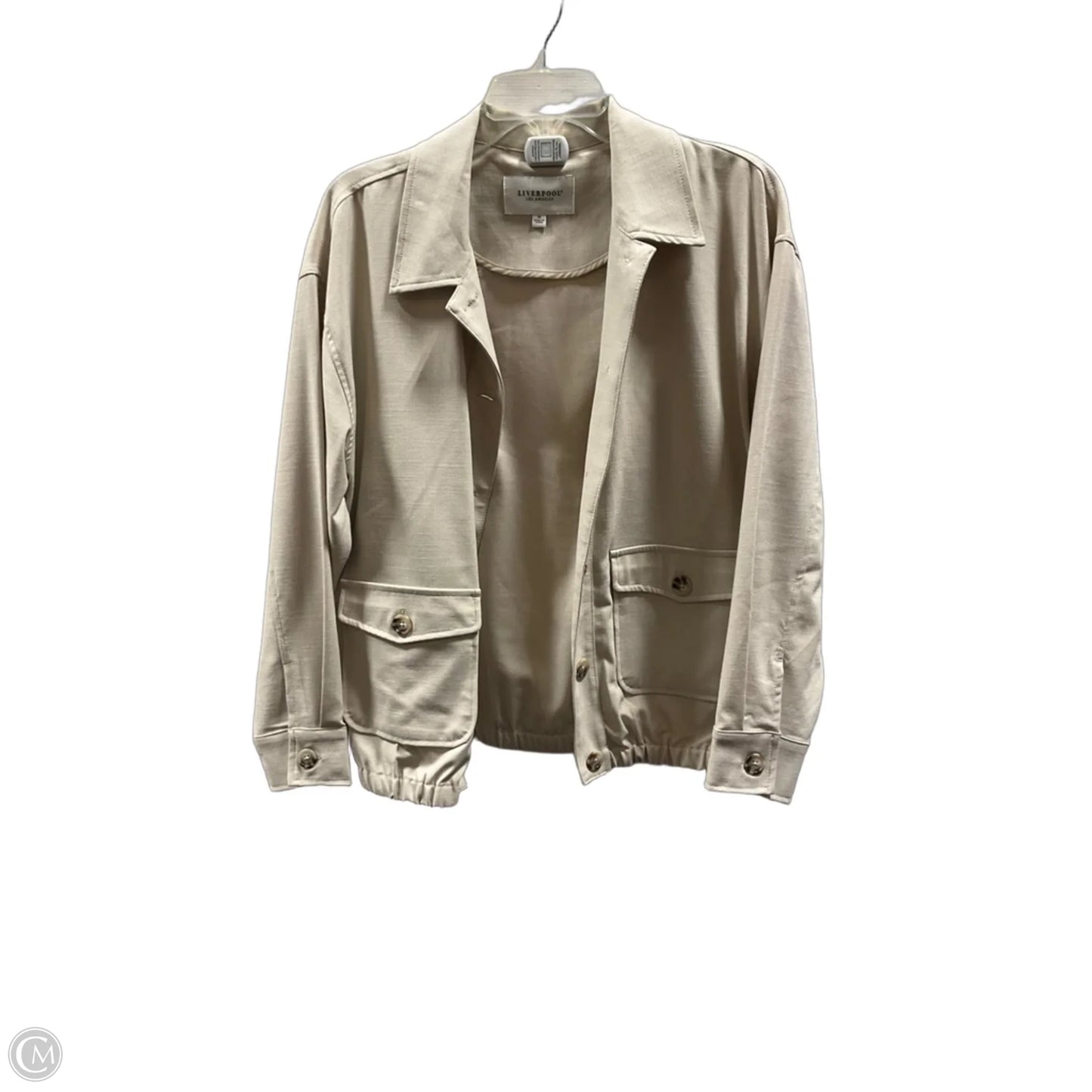 Jacket Other By Liverpool In Tan, Size: M
