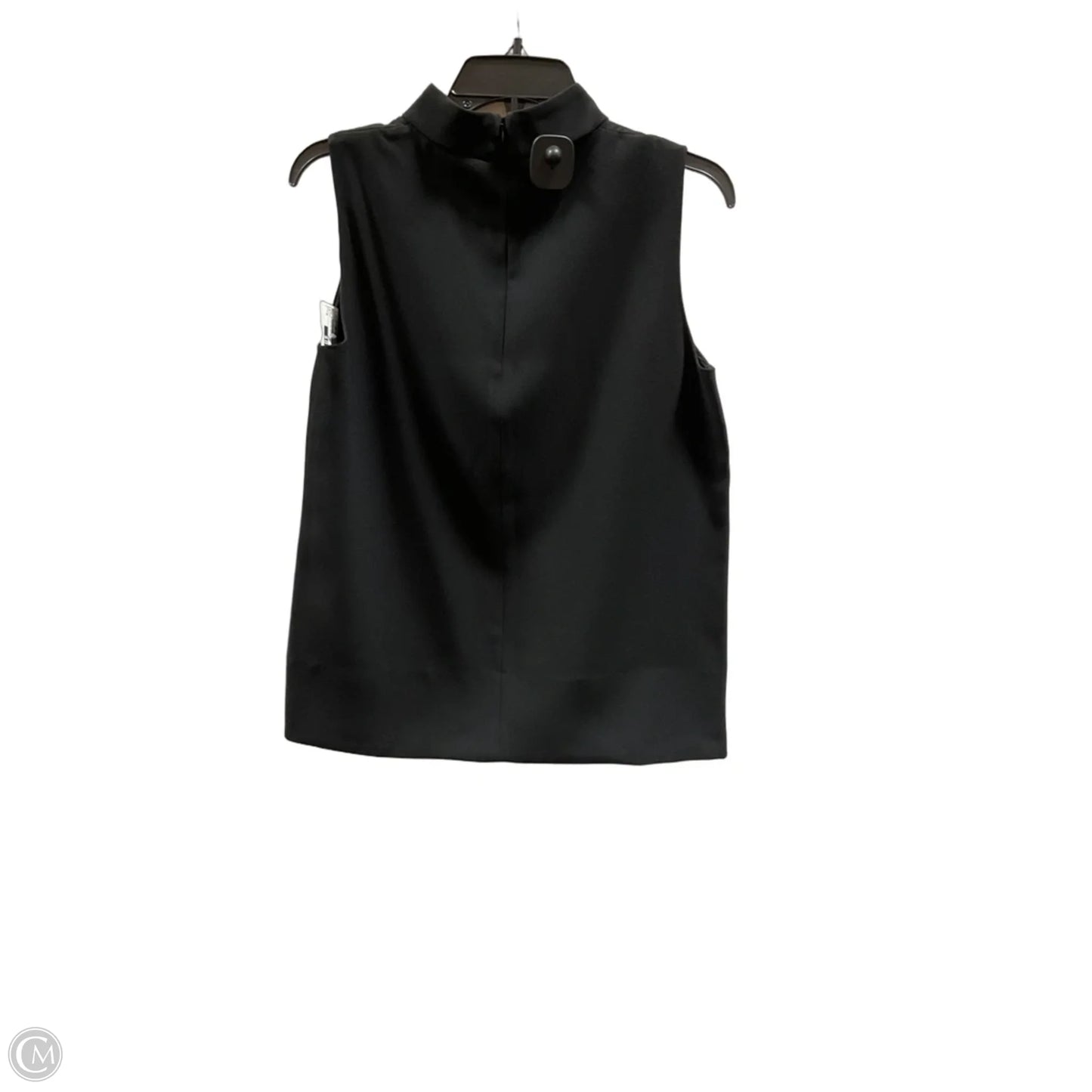 Top Sleeveless By Zara In Black, Size: M