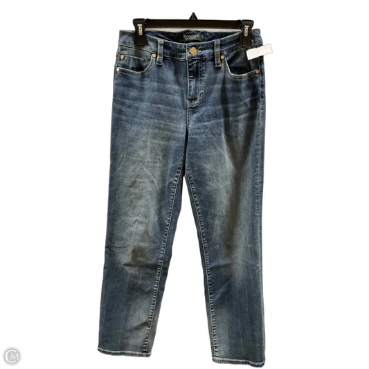Jeans Straight By Liverpool In Blue Denim, Size: 6