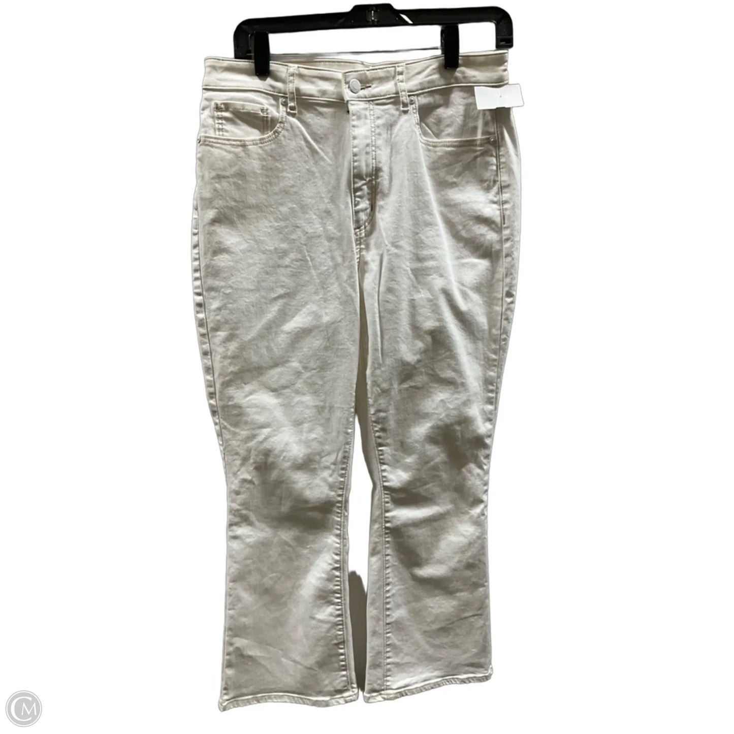 Jeans Boot Cut By Loft In White, Size: 8