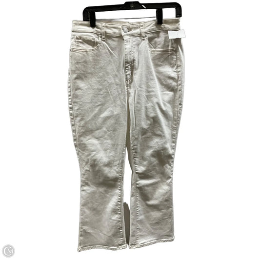 Jeans Boot Cut By Loft In White, Size: 8