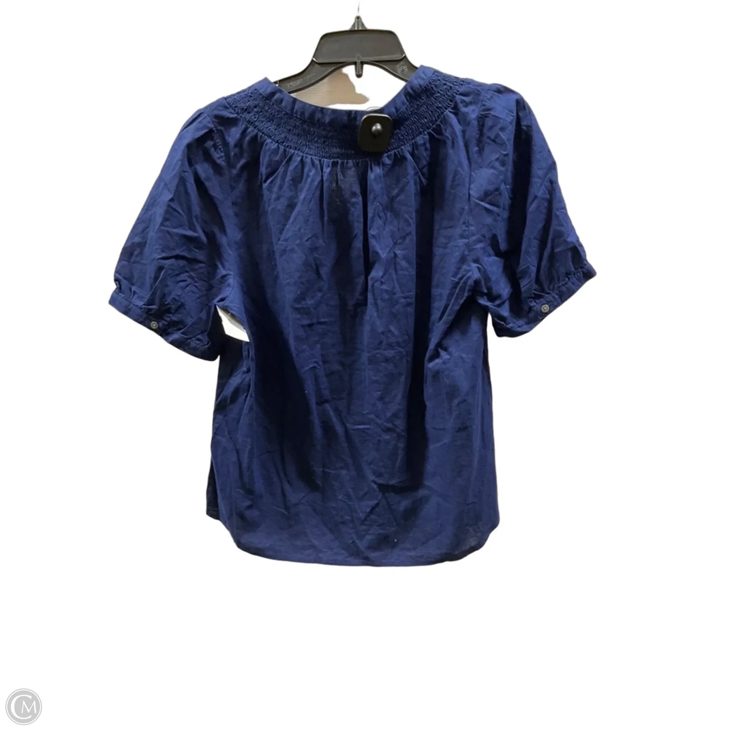 Top Short Sleeve By J. Crew In Blue, Size: M