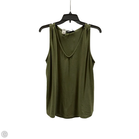 Top Sleeveless By Gibson In Green, Size: M
