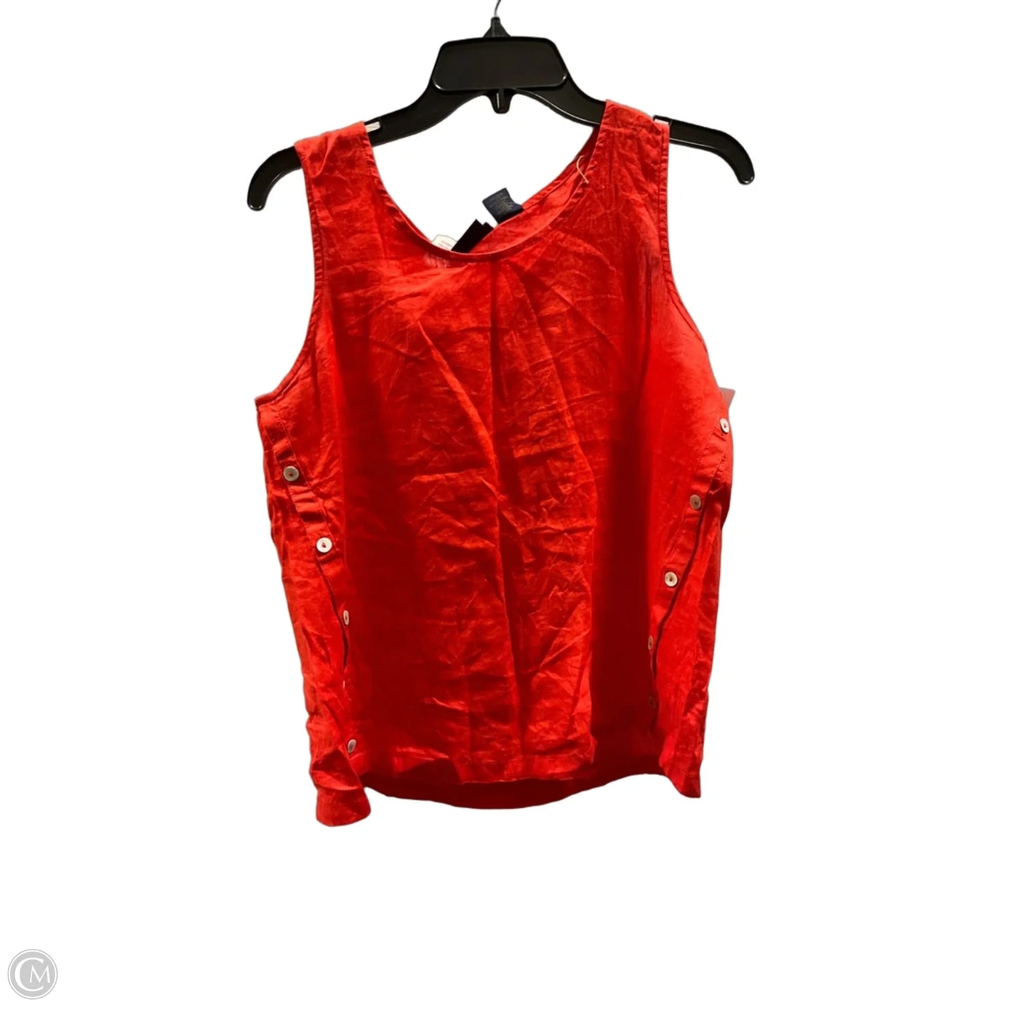 Top Sleeveless By Rachel Roy In Orange, Size: M
