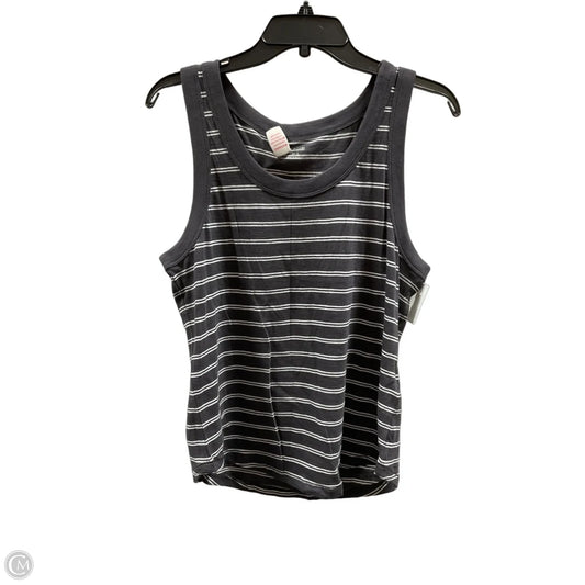 Top Sleeveless Basic By Madewell In Striped Pattern, Size: L